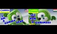 Hungarian vs English gummy bear