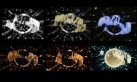 Thumbnail of 6 universal picture 1937 logos in different colors