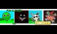 Thumbnail of My Sprunki OC: Fun Clicker and Funfetti parison