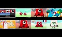 Numberblocks In 12 Languages - Youtube Multiplier