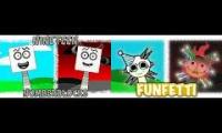 My Sprunki OC: 19 and Funfetti parison
