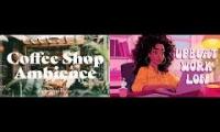 Thumbnail of coffee shop ambiance noise mixed with upbeat lofi