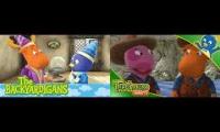Thumbnail of The backyardigans catch that butterfly mashup