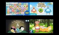 all cbeebies games at once