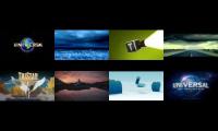 ALL 8 MOVIE LOGOS AT ONCE