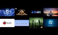 All Eight Movie Studio Logos At The Same Time