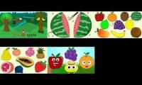 Thumbnail of English Tree Fruit Song 1-5