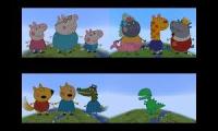 All Pip Peppa Pig In Minecraft (StearTONN)