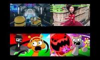 up to faster 4 parison to minion and sprunki