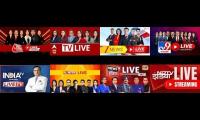 Thumbnail of news channel multi window with live
