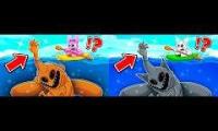 Thumbnail of Oren & Pinki [~] By: Sprunki Friends -- (The Hand Headed Sea Monster..??) - {Played In Diff. Time}