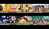 Thumbnail of angry birds on the run