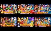 Thumbnail of Smirkzy Studios 6 videos Brainrot Anime Opening mashup part 2