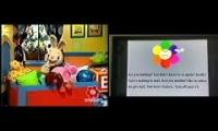 Thumbnail of side by side baby first anti-piracy screen