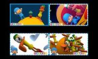Pocoyo Random Maze quadparison