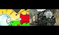Thumbnail of The whole of BFDI but there is a train in the way