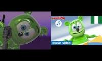 2 gummy bear songs comparison