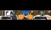 Thumbnail of angry steve anooying goose