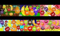 Thumbnail of 10 little fruits jumping on the bed 2