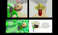 Welcome To Baldis Basics Quadparison