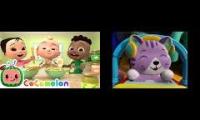 Thumbnail of Pasta Song CoComelon with a layer added every second