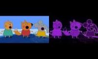 Pip Peppa Pig Friends (Minecraft) Vocoder Vs Normal