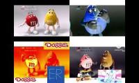 Thumbnail of M&Ms show your peanut 2011 Hungary quadparison