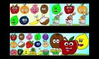 English Tree Fruit Color Song 1-4