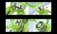 Gummy Bear Song HD (Four Randomirror Version At Once)