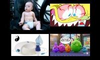 Thumbnail of Montage Baby Scared Hurt Startled Sunny Bunnies Skip School Memes Once In Couple Six In Memes In One