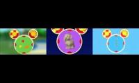 Thumbnail of Three videos of Donald big balloon race