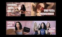Thumbnail of 4 holly laing vids at once