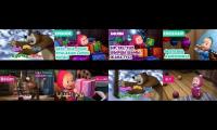 Masha And The Bear Episode 3 Multilaguanges part 2