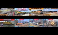 Thumbnail of MY 4th LASHUP OF RAILCAMS