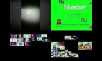 Thumbnail of all numberblocks episodes and intros played at the same time
