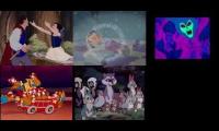 Thumbnail of all disney golden age endings at once