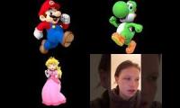 Thumbnail of Mario Yoshi Peach & Sarah Louise Rice