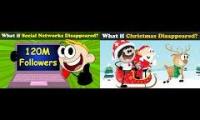 Thumbnail of What If Social Networks Disappeared VS What If Christmas Disappeared