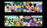 Thumbnail of Four of these long Mickey Mouse compilations at the same time