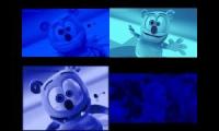 Gummy Bear Song HD (Four Blue Versions At Once)