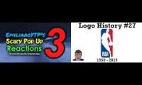EmilianoYTPs Scary Pop Up Reactions NBA Logo History