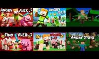 Thumbnail of Angry Alex Minecraft all the versions
