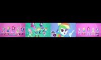 Thumbnail of Pinkfong Cheetahboo Lotty Friends Miniforce Dragon Dee play the cafeteria song