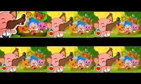 El payaso plim plim multiidiomas juguemos en el bosque mashup
