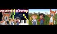 Thumbnail of Juguemos en el bosque mashup