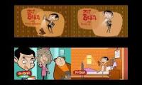 mr bean season 1 season 2 season 3 and season 4 intros at the same time