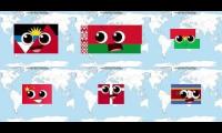 Thumbnail of FLAG BAND OF AFGANISTAN TO FIJI!