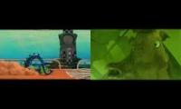 Thumbnail of Shark tale - Seahorse Race Oscar and Sykes and Ice Age: DoftD - Laughing Gas Scene Normal Pitch