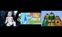 Thumbnail of Montage Baby Scared Getting Hurt Startled Rainbow Dash Precious Dear From Veggietales Screaming In