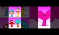 Thumbnail of Sprunki oc pocoyo, pato, Fred, sleepy bird, elly